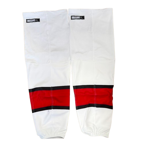 Nouveau - Chaussette de match CCM OHL (blanc/rouge/noir)